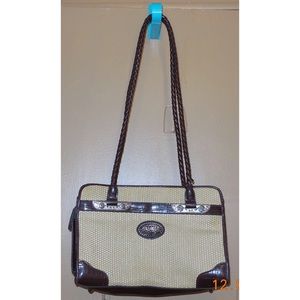 Brown tan shoulder bag purse unbranded